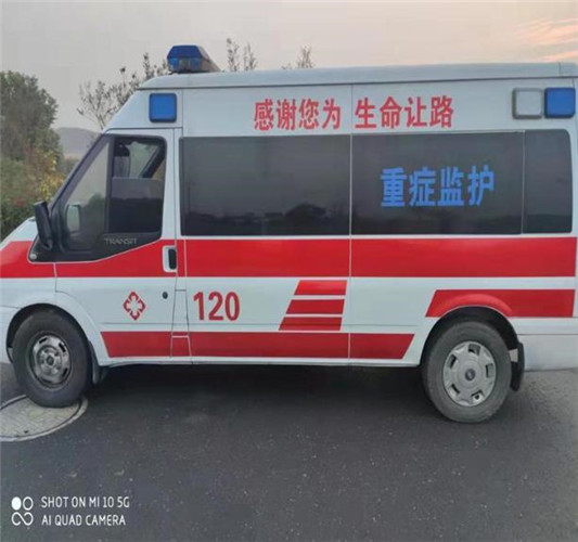 灌南救护车出租服务案例3